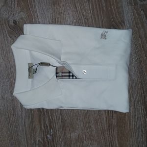 BURBERRY LONDON 💯 cotton polo men large